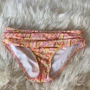 Victoria’s Secret paisley heavenly bikini orange
